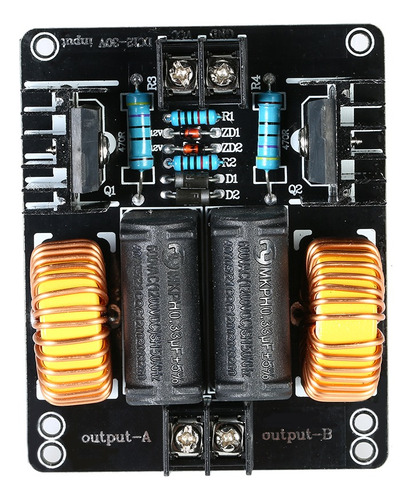 Zvs - Placa De Calentamiento Por Inducción (1000 W, Bajo Vol