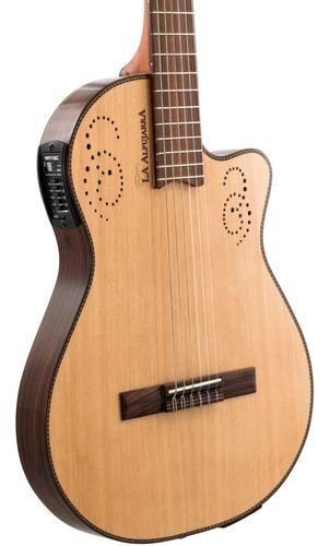 Guitarra Electroacustica Criolla La Alpujarra 300kec Afinadr