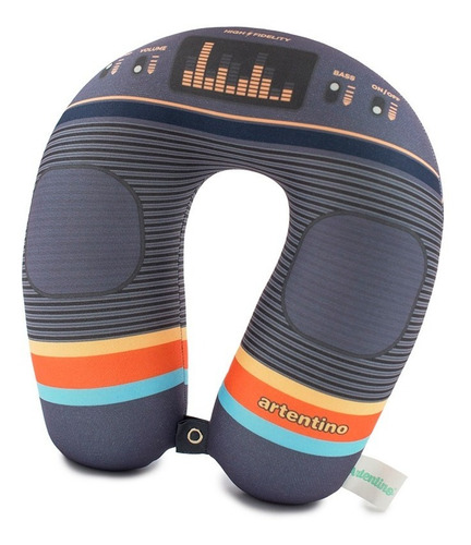 Imagen 2 de 6 de Almohada Cuello Relax Parlante Regalo Hombre Papá Original