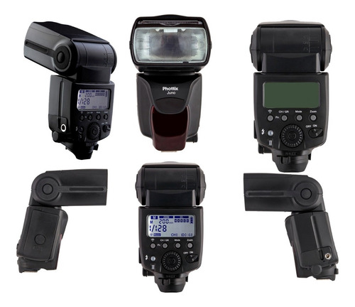 Imagen 3 de 10 de Kit Flash Phottix Juno + Emisor + Beauty Octobox+ Pie+ Bolso