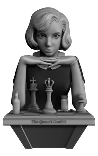 Queens Gambit Beth Harmon Archivos Para Impresión 3d