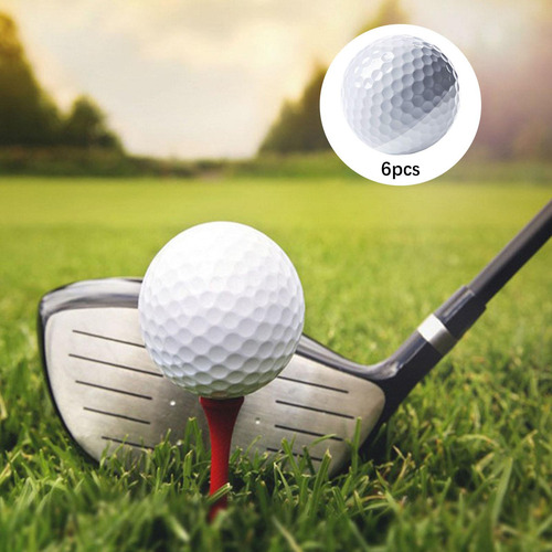 6 Pelotas De Golf, Pelota De Práctica De Golf, Pelota De
