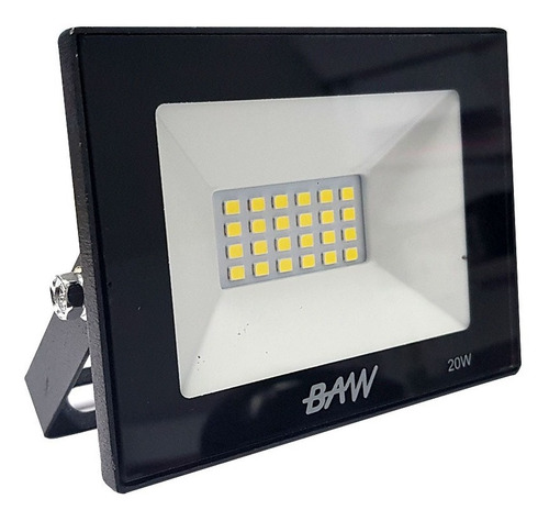 Pack X 4 Un Reflector Led 20w Intemperie Exterior 6500k Baw