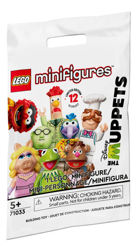  Lego® Minifigura Muppets / Plaza Sesamo (71033) ¡ Nuevo!