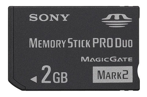 Tarjeta de memoria Sony Memory Stick Pro Duo Mark2 de 2 GB