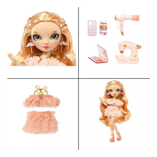 Imagen 6 de 8 de Muñeca Moda Rainbow High Victoria