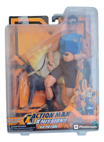 Figura Action Man K9 Patrol, Patrulla Canina