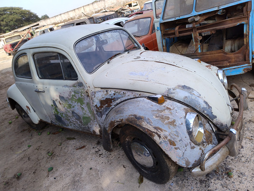 Fusca 1970 Para Restaurar Com Documentos Estrutura Boa