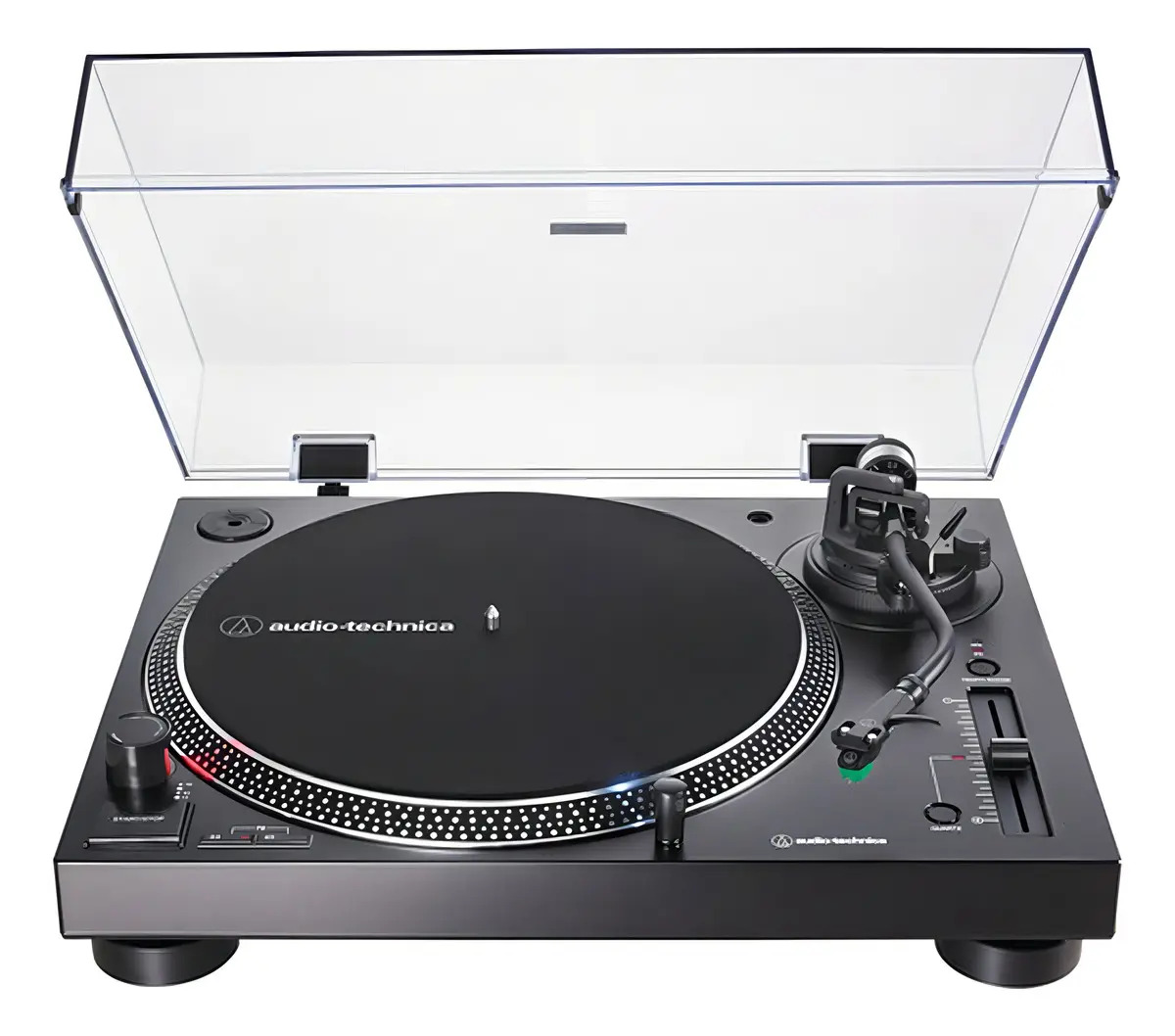 Bandeja de DJ Audio-Technica AT-LP120XUSB preto