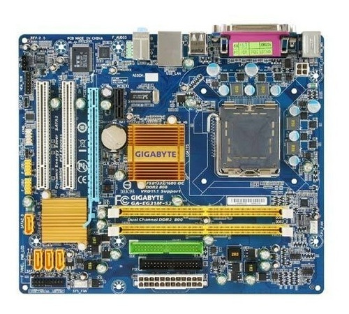 Tarjeta Madre Gigabyte Ga-eg31m-s2, Ddr2, 4gb, Lga775