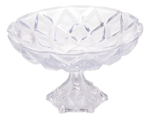 Centro De Mesa Lyor Deli Diamond De Cristal 32,5cm X 19,5cm