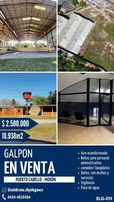 Galpón en venta
