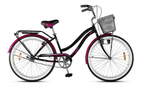 Imagen 1 de 1 de Bicicleta Paseo Aurora Paseo Family R26 Con Pie De Apoyo