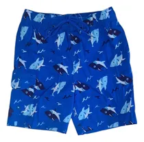 Comprar Short De Baño Con Malla Niños Suspensión Personajes Art 38 Bermuda Malla Azul Short De Baño 16