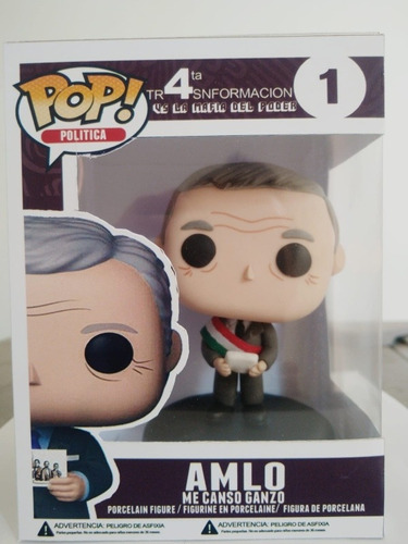 Funko Pop! Amlo Presidente Personalizado