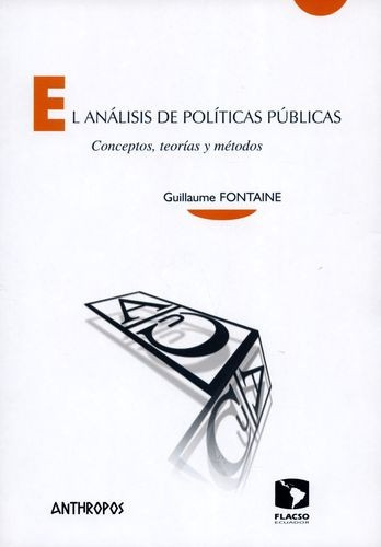 Libro Análisis De Políticas Públicas. Conceptos, Teorías Y