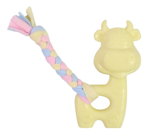 Imagem 1 de 1 de Brinquedo C/ Corda Para Pet Formato Boi