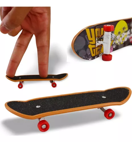 Skate De Dedo C/lixa Fingerboard +pcs Brinquedo Barato