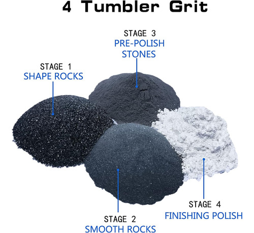 Kit De 4 Libras Para Tumbler De Rocas, 3 Pasos Y Relleno Cer