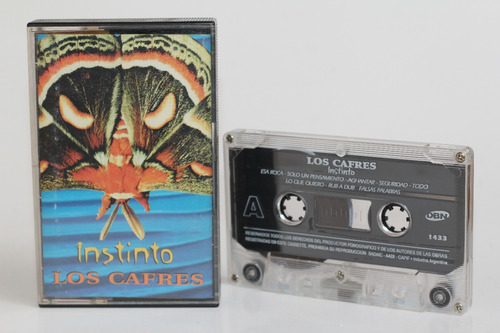 Cassette Los Cafres Instinto 1995