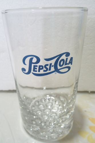 Vaso De Colección Logo Antiguo Pepsi Cola Años 70. Único.