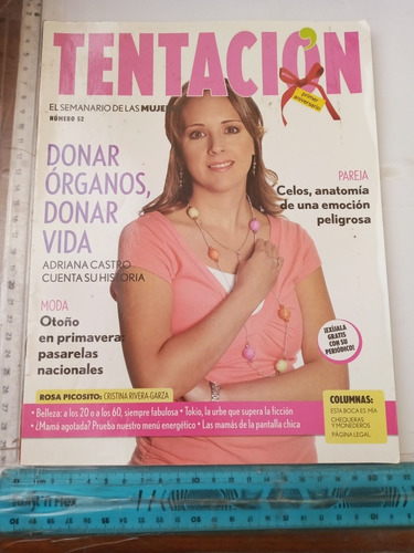 Revista Tentación El Semanario De Las Mujeres No 52