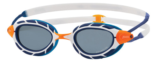 Zoggs Lente De Natación Predator Polarized Azul/blanco