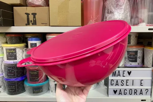 TUPPERWARE MAXI CRIATIVA 7,8L MINT - Não é Pote é Tupperware - melhor loja do Brasil