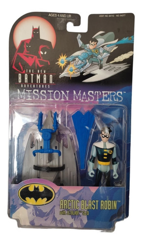 Robin Artic Blast Batman Mission Masters Hasbro Vintage