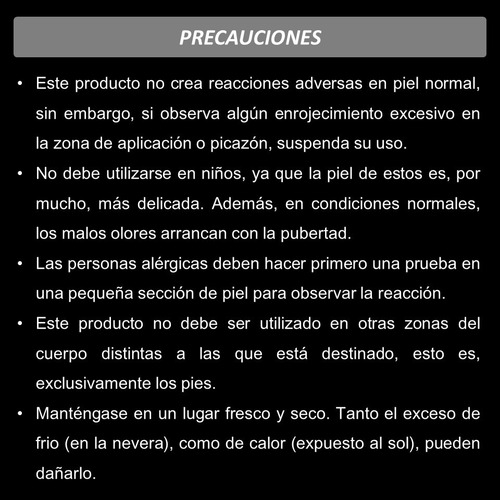 Imagen 6 de 7 de Sarax. Cuidado De Pie Y Uñas. Mal Olor Hongos Picazón Talón.