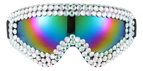 Gafas De Sol Modernas Con Tachuelas De Diamantes