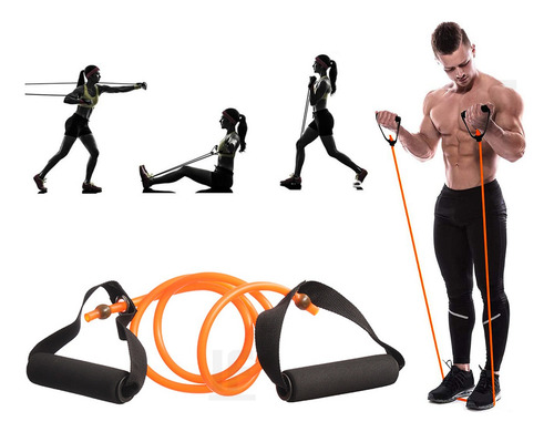 Kit 3 Elástico Extensor Treino Academia Exercícios Em Casa