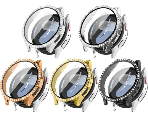 5 Pc Funda Para Samsung Galaxy Watch 7 40mm 44mm