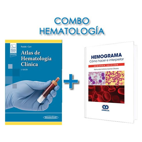Imagen 1 de 1 de Combo Rodak Atlas Hematologia + Gomes Hemograma Promo...!!!
