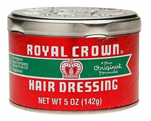 Royal Crown Hair Dressing 5 Oz Jar (paquete De 3) Con