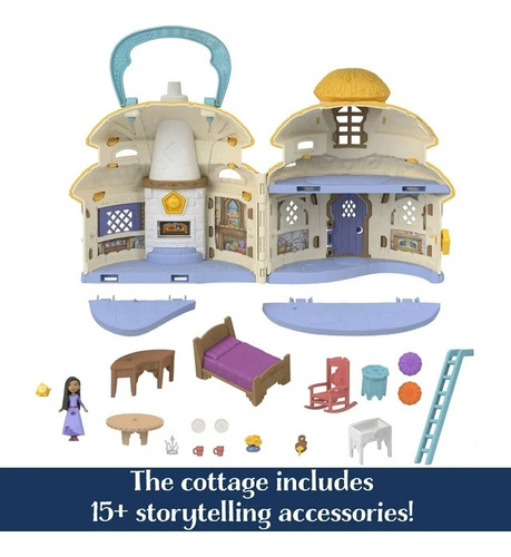 Casa Cabaña Asha Disney Wish Original Mattel Importada Usa