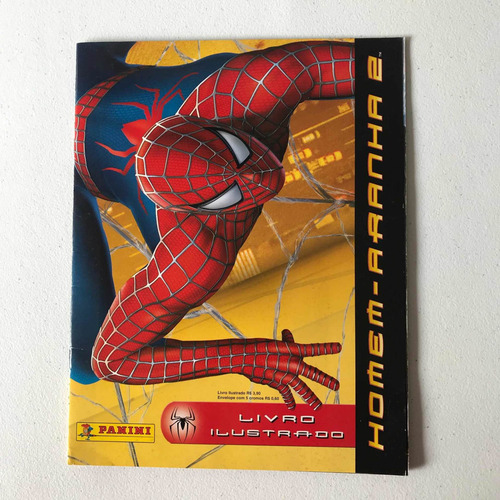 Álbum Figurinhas Homem-aranha 2 Panini 2004 Lote Figurinhas (Usado)