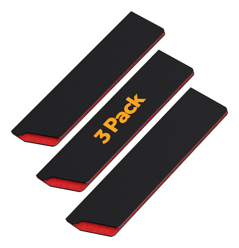 Juego De 3 Protectores De Cuchillas De Plástico Abs De 8 Pul