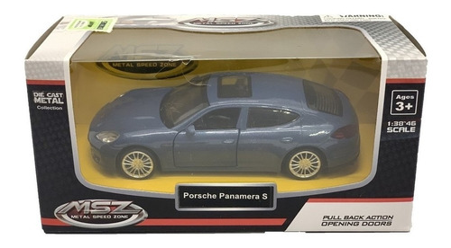 Auto Metal Msz Porsche Panamera S 1:38 Pullback Rre 67303