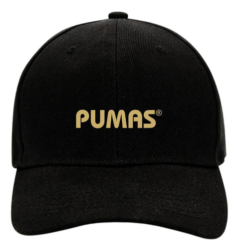 Gorra Pumas Unam Hombre Mujer Ajustable Logo Dorado 2