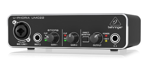 Imagen 3 de 4 de Interfaz de audio Behringer U-Phoria UMC22