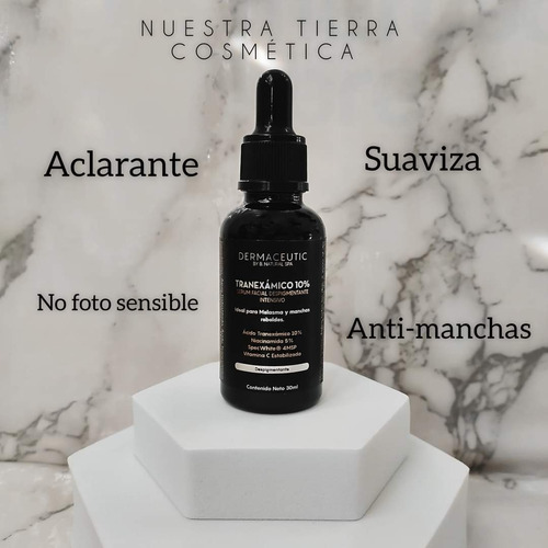 Suero Aclarante Ácido Tranexámico 10% Despigmentante 30ml
