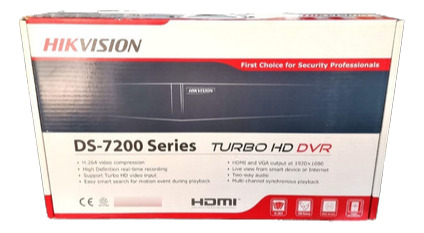 Turbo Hd Dvr Serie Ds7200 Hikvision Ds-7204hqhi-f1/n
