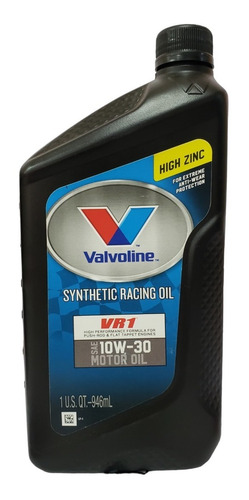 Aceite Valvoline 10w30 Sintetico Vr1