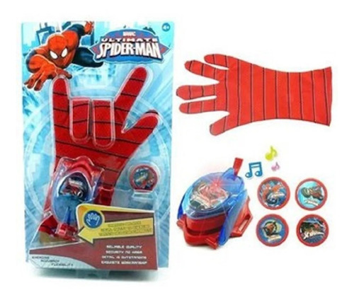 Guante Spiderman Lanza Dardos Niños Disfraz Oferta