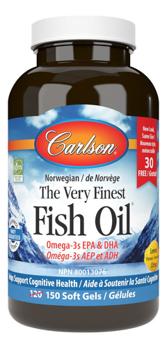 Aceite De Pescado Ultra Refinado Omega 3 Epa Dha 150 Cap