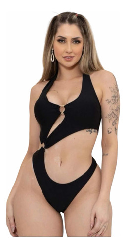 Body Enteriza Trikini Bikini Shein Mujer Tendencia