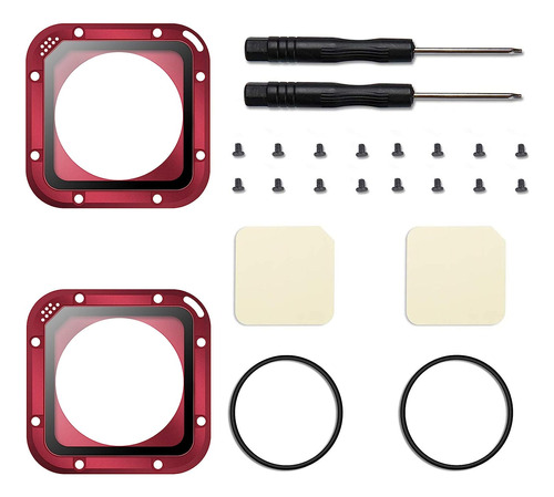 (2 Pack) Kit De Reemplazo De Lentes Hero 5/4 Session Pi...