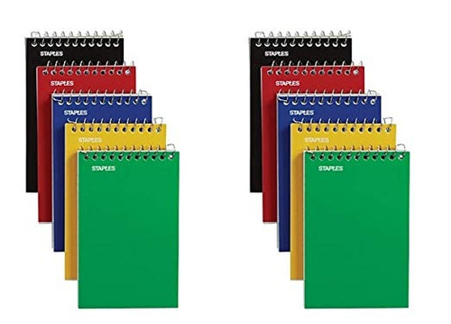 Grapas Top Books Memo Bound, 3  X 5  , 10 / Paquete (10 Pack