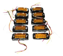Comprar Plafones Laterales Led Gel Caja Trailer Kenworth Dina 10 Pzs